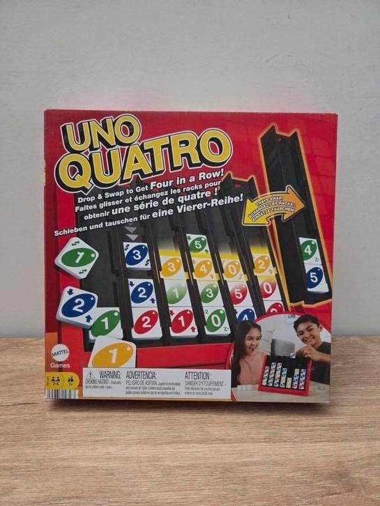 Uno Quatro, Hobby en Vrije tijd, Ophalen of Verzenden, Zo goed als nieuw