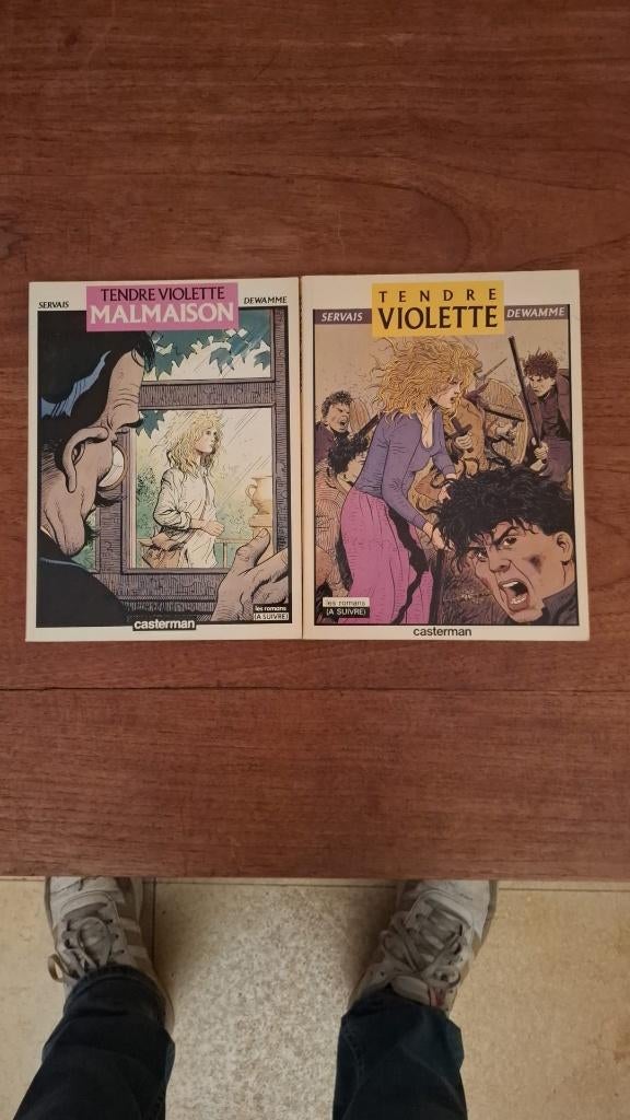 2 BD Tendre Violette en édition originale, Neuf, Plusieurs BD, Enlèvement ou Envoi, J-C. Servais