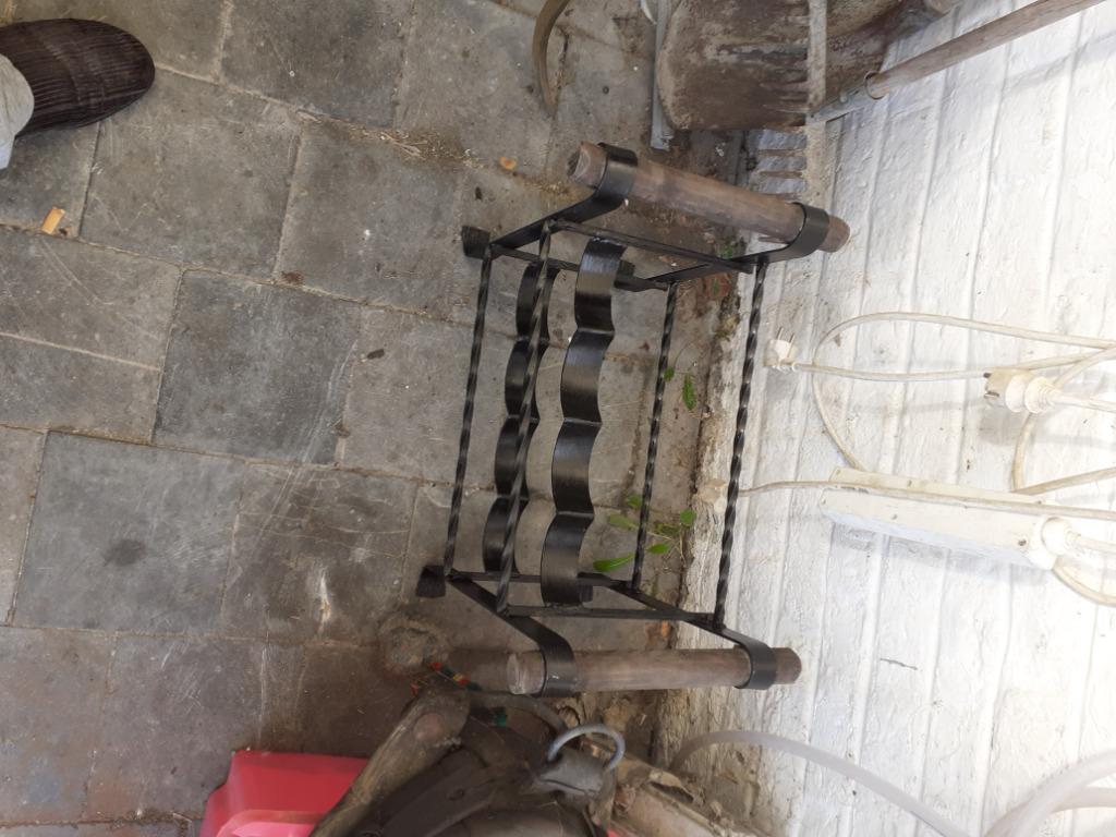a vendre porte bouteille a vin, Enlèvement, Utilisé, Métal, 5 à 15 bouteilles
