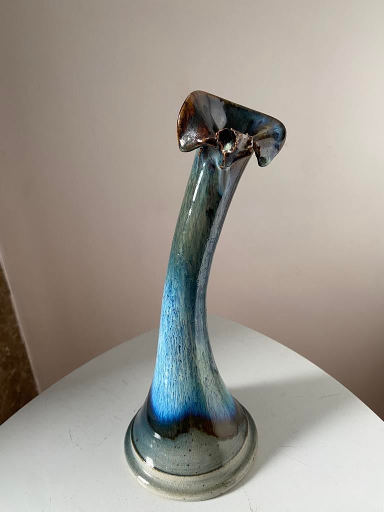 Vase vintage poterie Du Der, Enlèvement ou Envoi