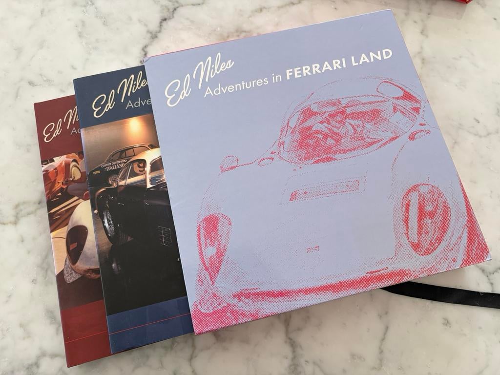 Ed Niles ferrari adventures, Boeken, Auto's | Boeken, Ophalen, Zo goed als nieuw, Ferrari