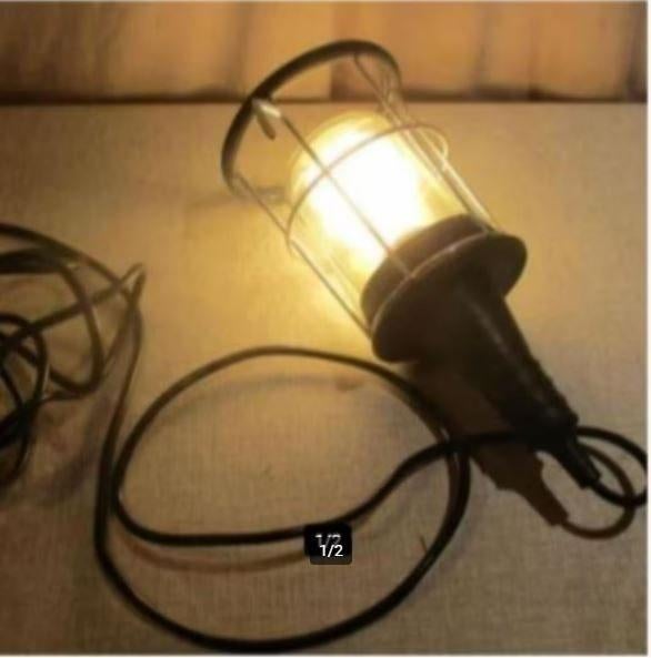 Prima Werflamp - zo goed als nieuw, Doe-het-zelf en Bouw, Ophalen of Verzenden, Zo goed als nieuw, Lamp met armatuur