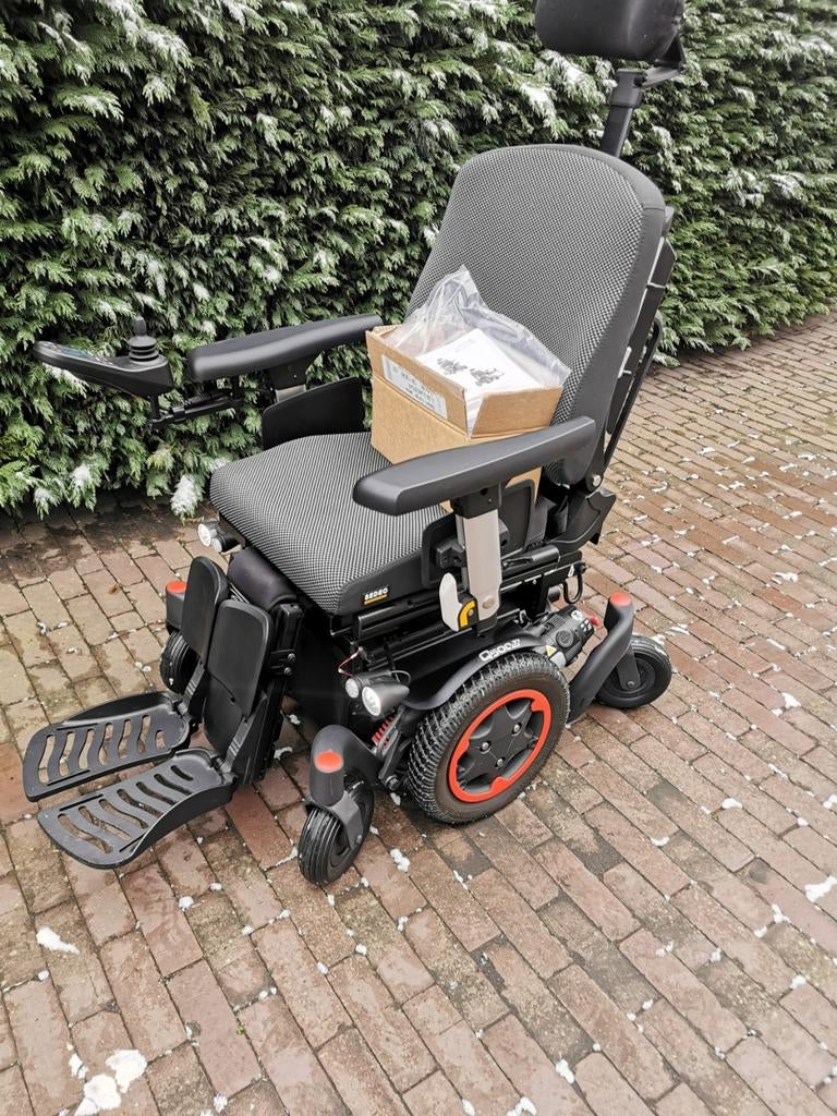 Quickie Q500M nieuwe elektrische rolstoel invalide rolwagen, Ophalen of Verzenden, Inklapbaar, Nieuw, Elektrische rolstoel