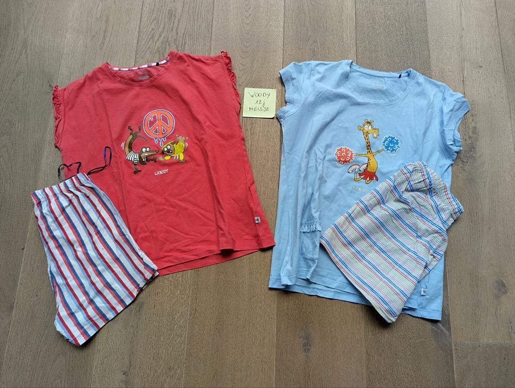 woody meisje maat 12j, Nacht- of Onderkleding, Gebruikt, Meisje, Ophalen of Verzenden