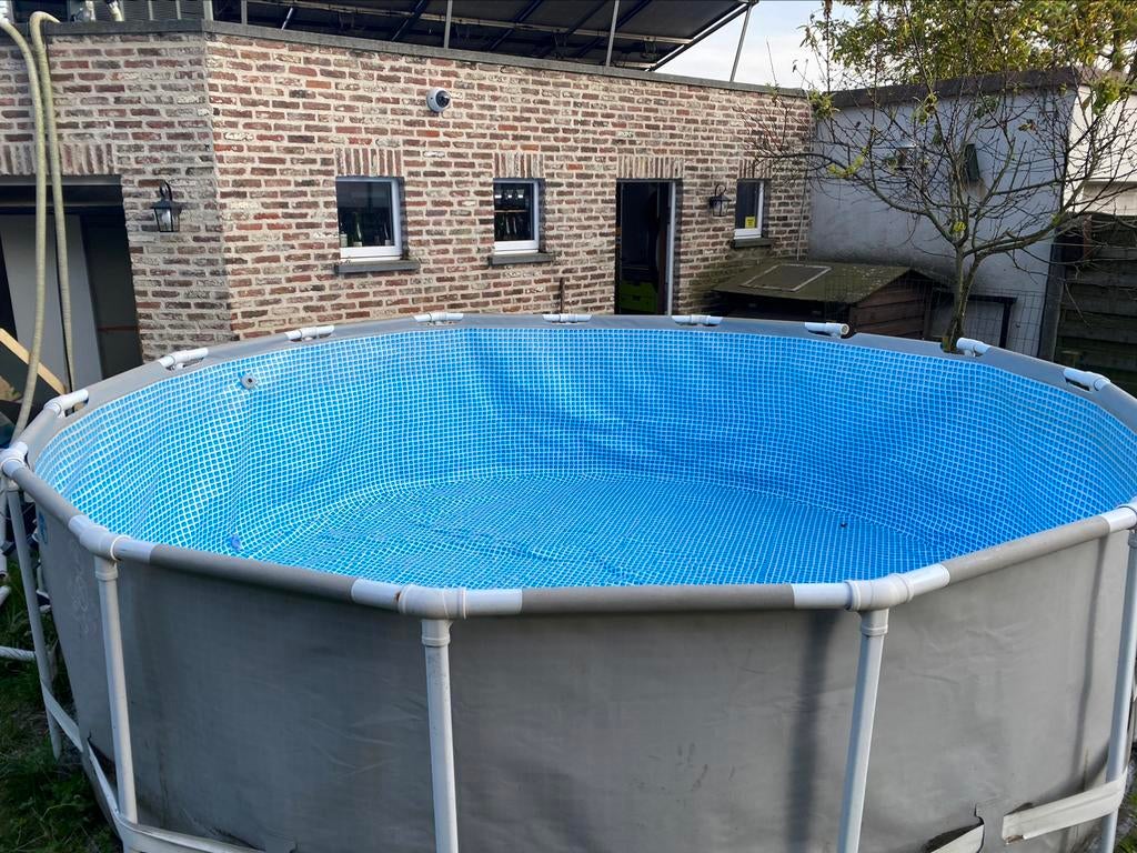 Intex zwembad 4,57 x 1,22, 300 cm ou plus, Rond, Enlèvement, Utilisé