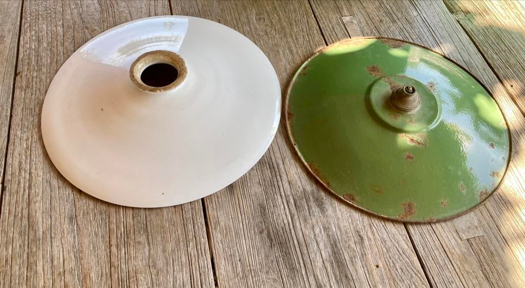 2 antieke lampenkappen, Antiek en Kunst, Ophalen
