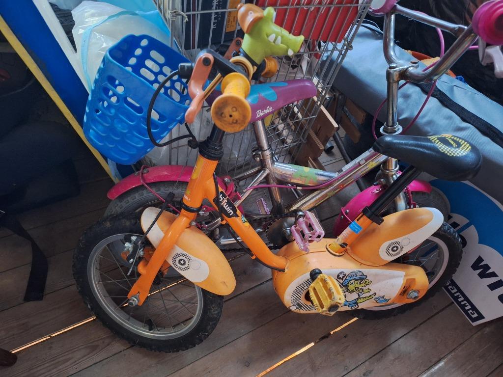 2 kinderfietsen 16 inch, Enlèvement, Utilisé, 16 à 20 pouces, B-Twin