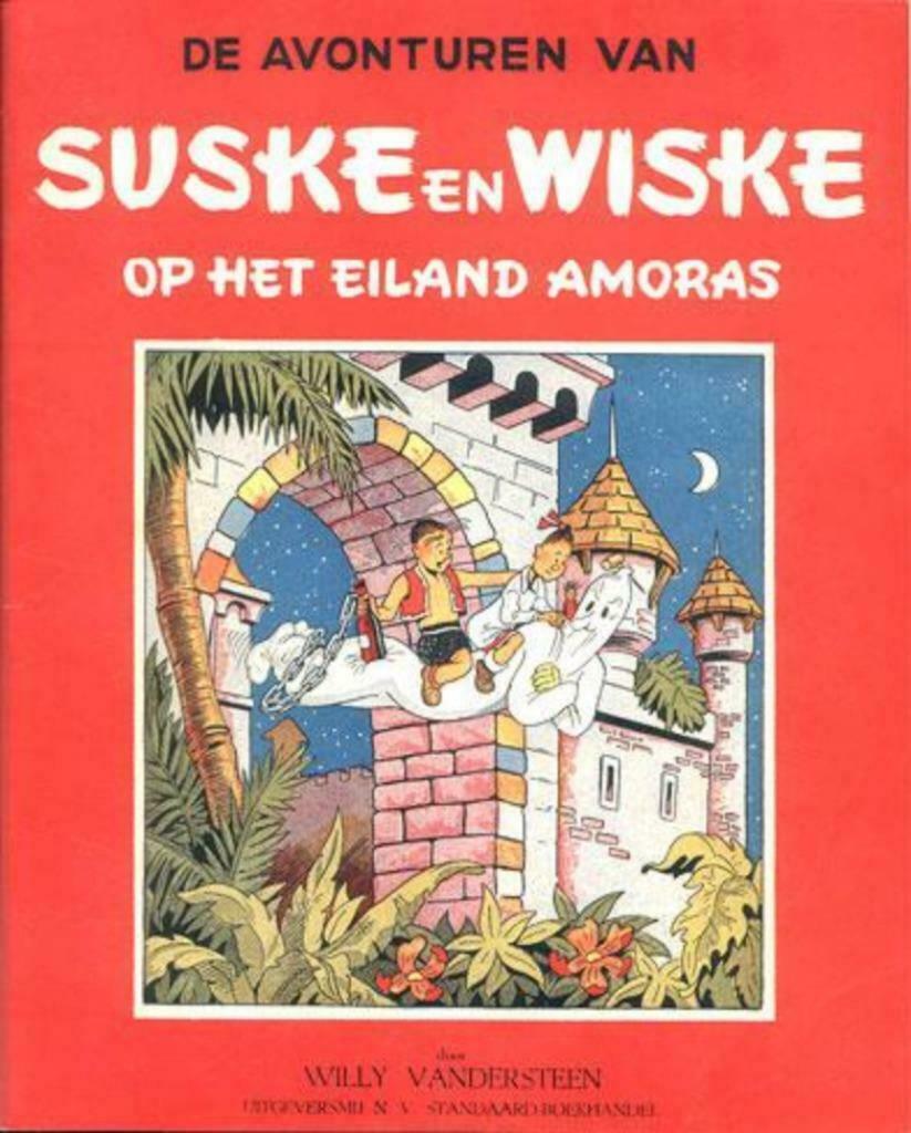 Suske en Wiske - op het eiland amoras - Reclame DS, Une BD, Enlèvement ou Envoi, Comme neuf
