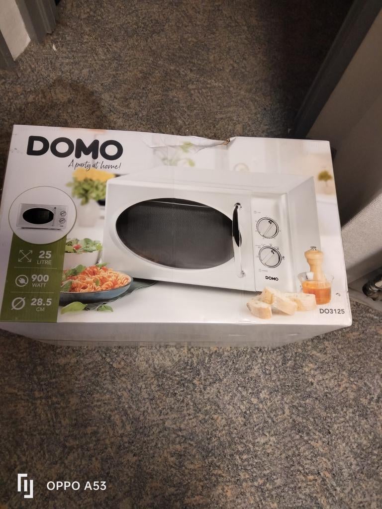Microgolfoven Domo, Ophalen, Microgolfoven