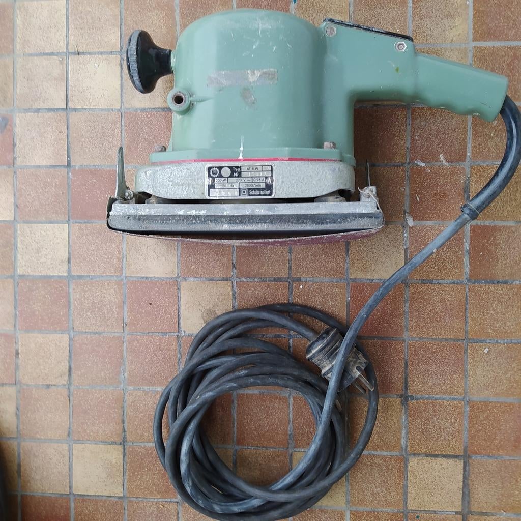 Metabo, Doe-het-zelf en Bouw, Gereedschap | Schuurmachines, Ophalen, Gebruikt