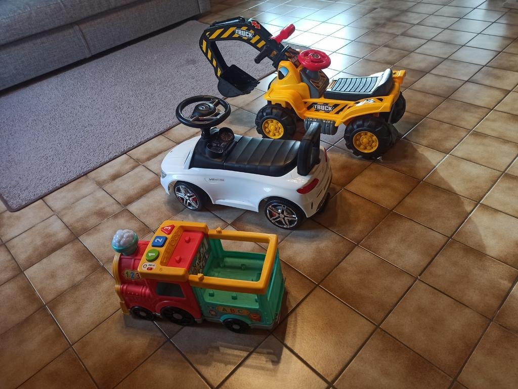 Transport graafmachine, kinderauto's, kindertraintje, gratis, Kinderen en Baby's, Ophalen, Zo goed als nieuw