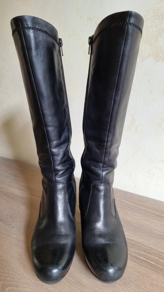 Hautes bottes noires No Stress, Comme neuf, Enlèvement, No Stress, Bottes hautes