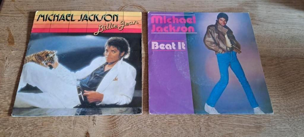 Michael Jackson : lot de 2  45 T, Enlèvement ou Envoi