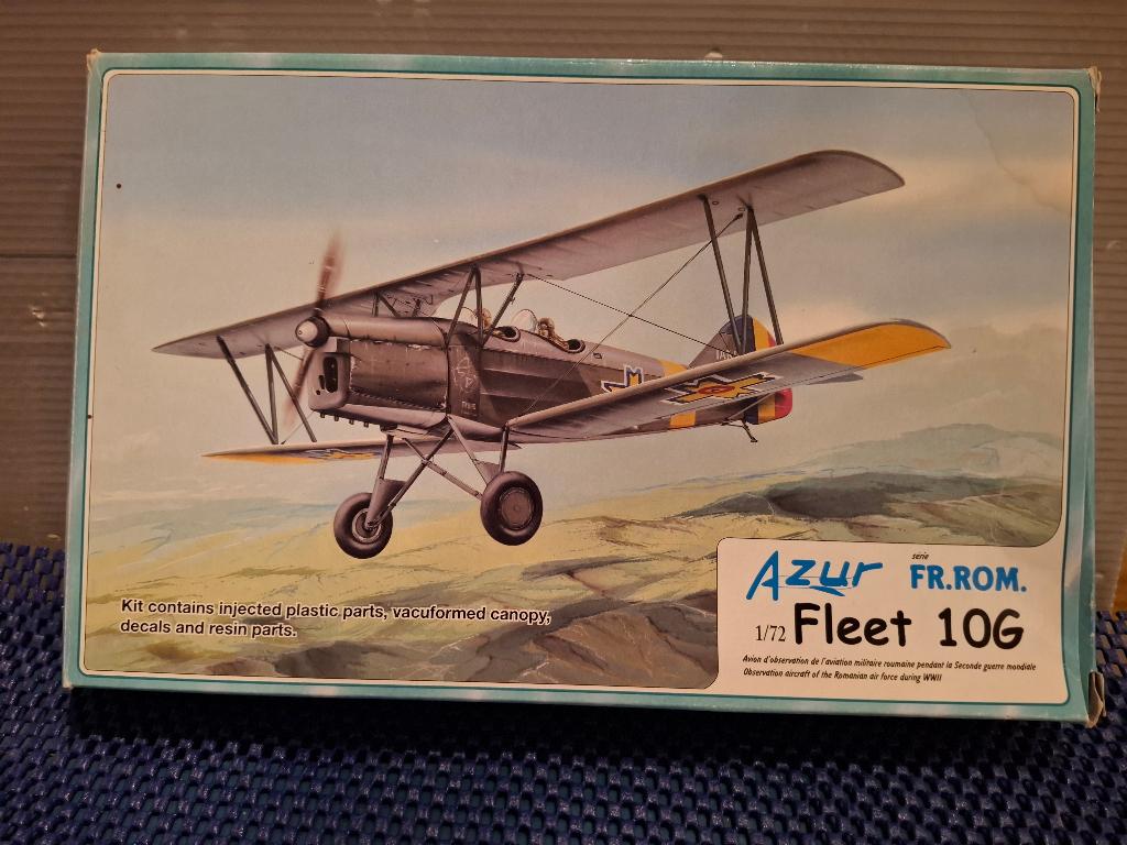 AZUR FLEET 10G FINCH 1/72 FR002 plastic vliegtuigmodel, Ophalen of Verzenden, Vliegtuig