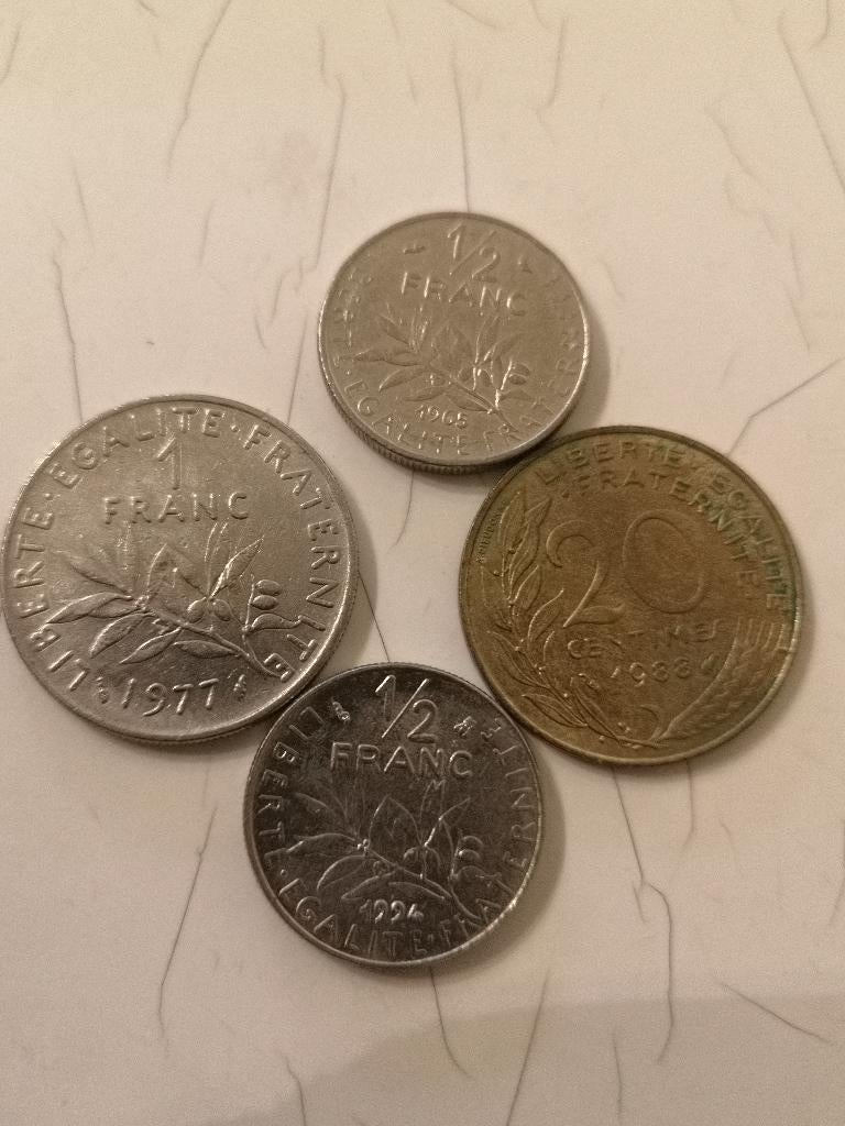 4 pièces françaises, Enlèvement ou Envoi