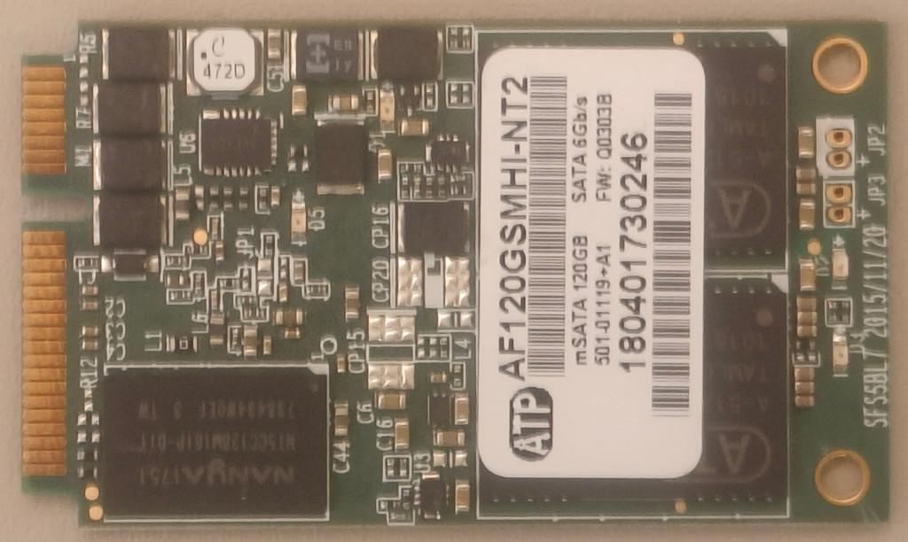 120G mSATA III, Computers en Software, Intern, Gebruikt, SSD, Ophalen of Verzenden
