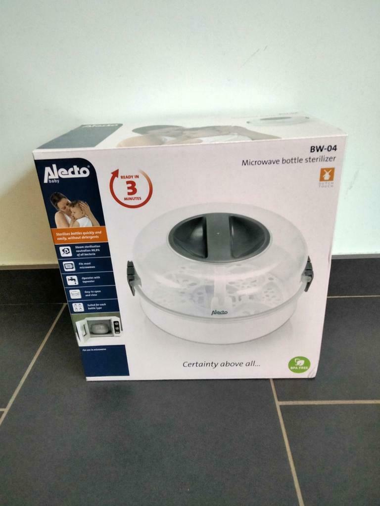 Sterilisator magnetron, Kinderen en Baby's, Ophalen, Zo goed als nieuw, Sterilisator