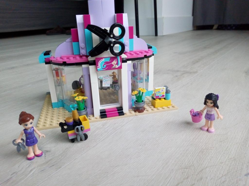 LEGO Friends - Heartlake Kapsalon - 41093, Kinderen en Baby's, Ophalen of Verzenden, Gebruikt, Complete set, Lego