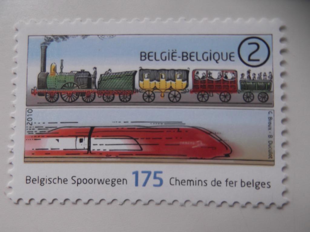 Belgische Spoorwegen - Chemins de fer belges, Ophalen of Verzenden, Postfris, Frankeerzegel