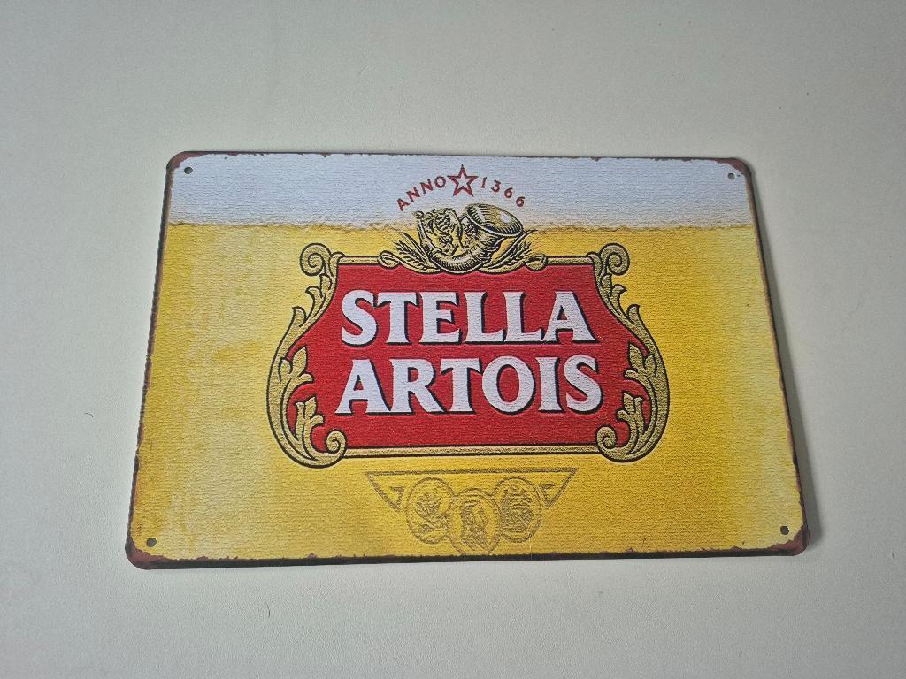TK Kader Stella Artois metaal, Verzamelen, Biermerken, Ophalen of Verzenden, Zo goed als nieuw, Overige typen, Stella Artois