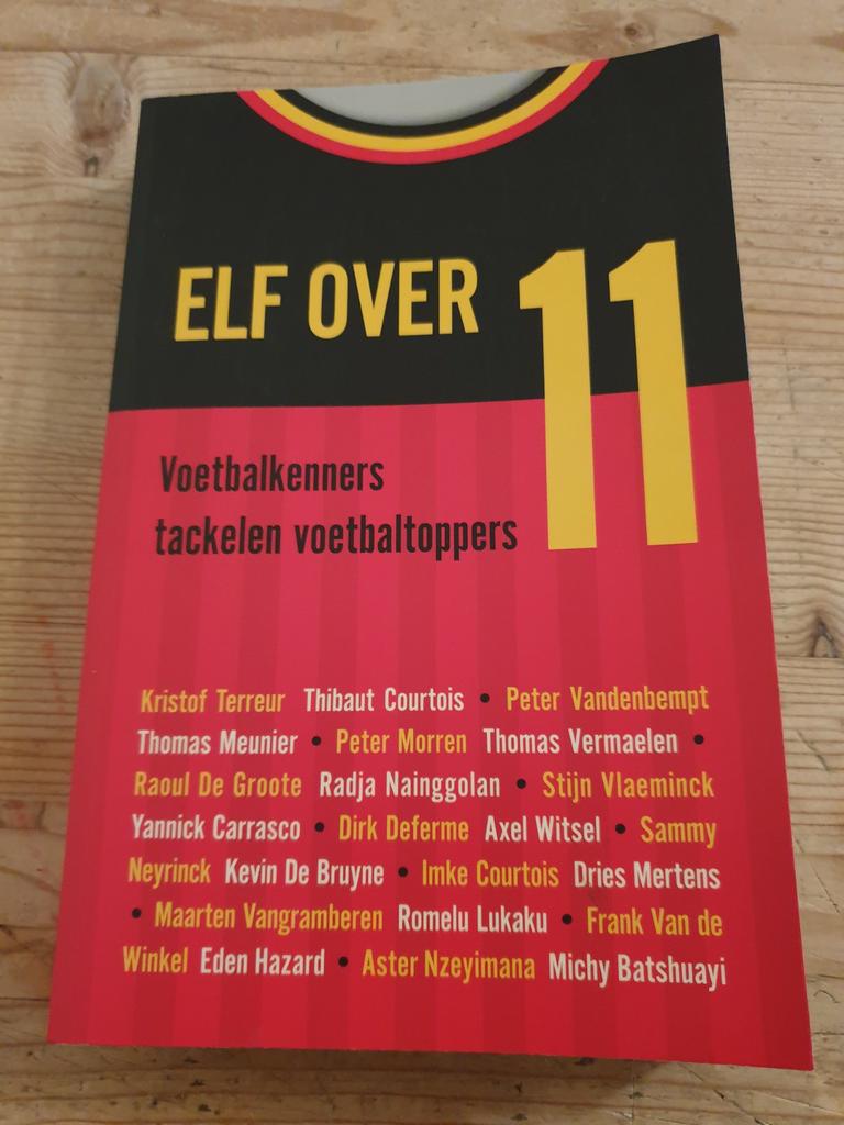 Stijn Vlaeminck - Elf over 11. VOETBALBOEK, Ophalen of Verzenden, Zo goed als nieuw, Stijn Vlaeminck