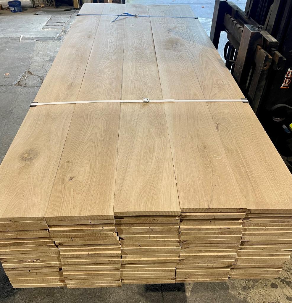 Planche en chêne raboté et séché 20x195x2500mm, Neuf, Enlèvement ou Envoi, Planche, 250 à 300 cm