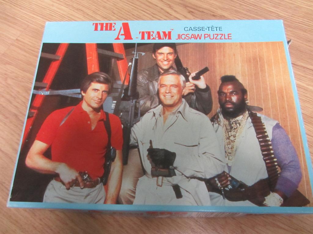 Puzzel A-team, Ophalen of Verzenden, Gebruikt