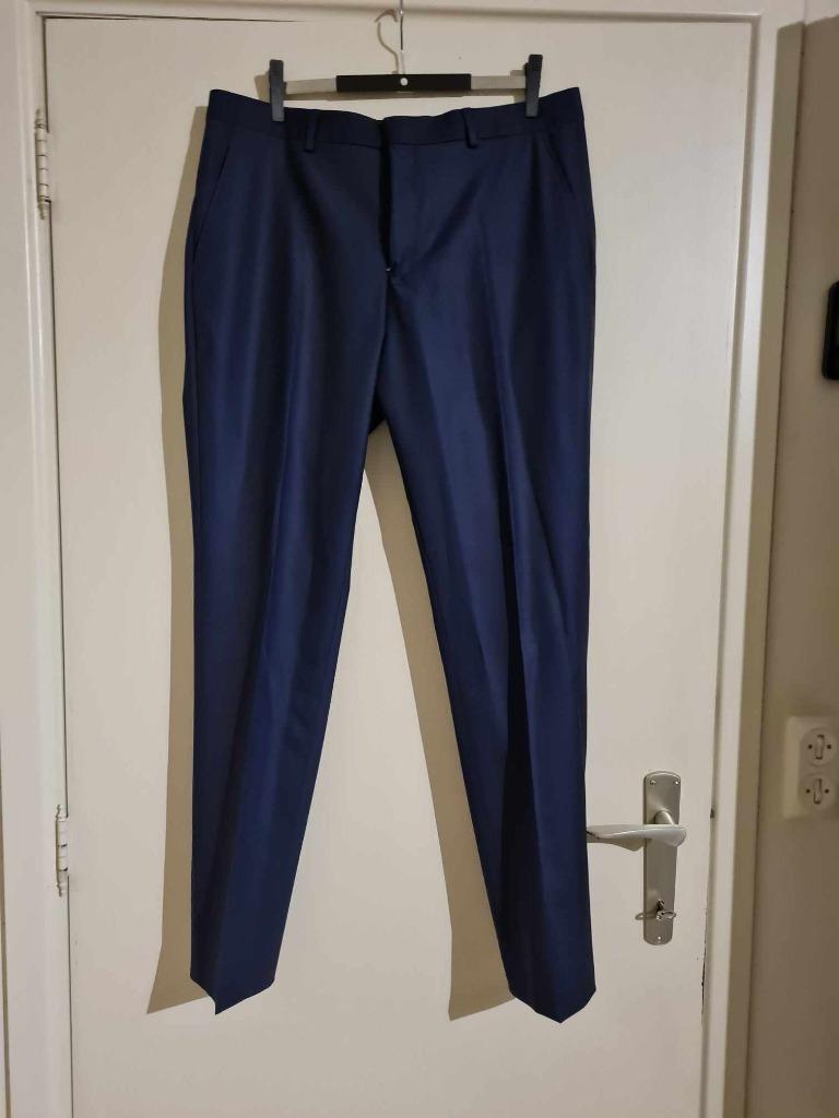 Kostuumbroek met label. Maat 52 (EUR), Kleding | Heren, Kostuums en vesten, Nieuw, Maat 52/54 (L), Blauw, Verzenden