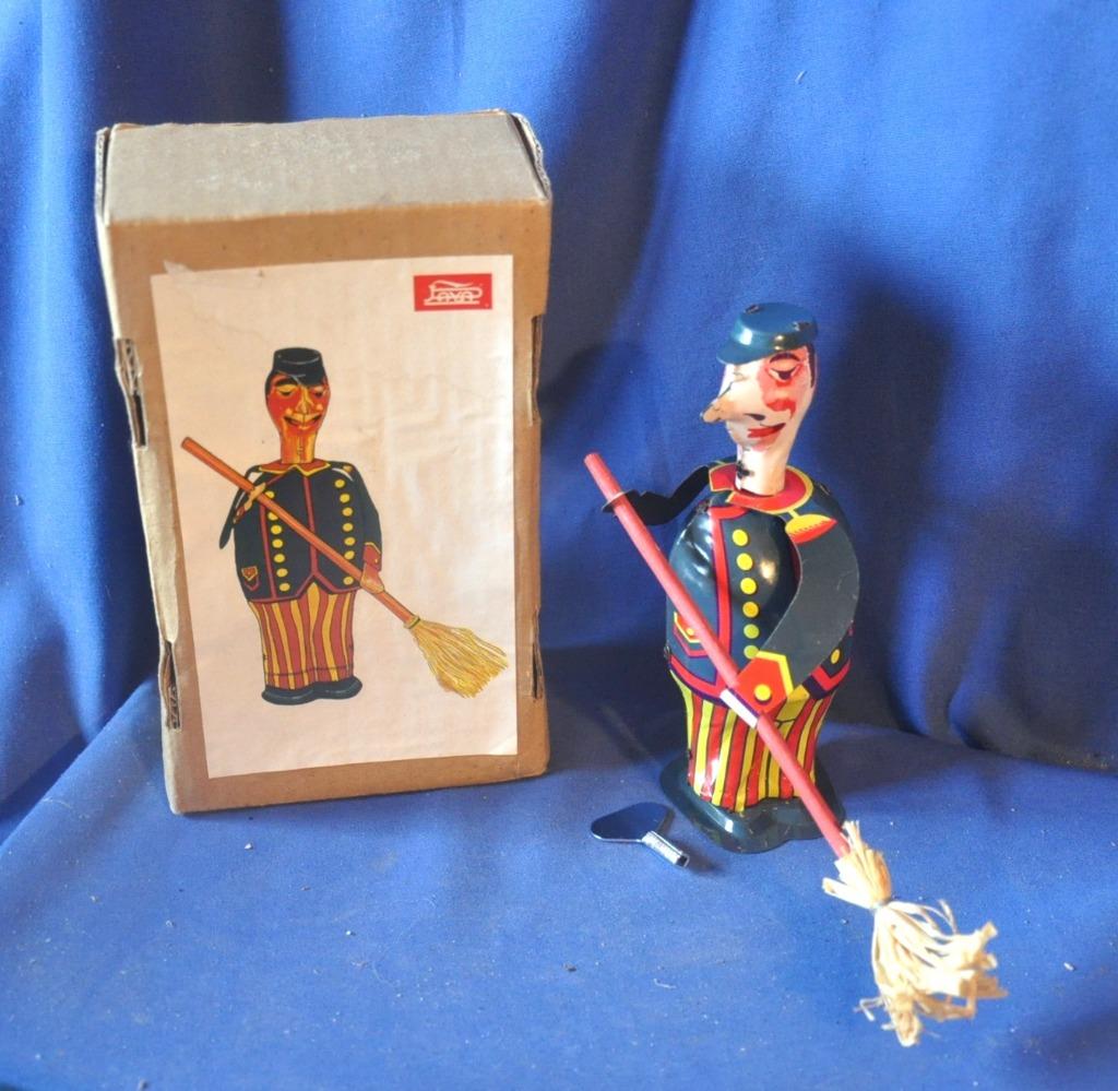 jouet mecanique en metal neuf le balayeur, Enlèvement ou Envoi, Neuf