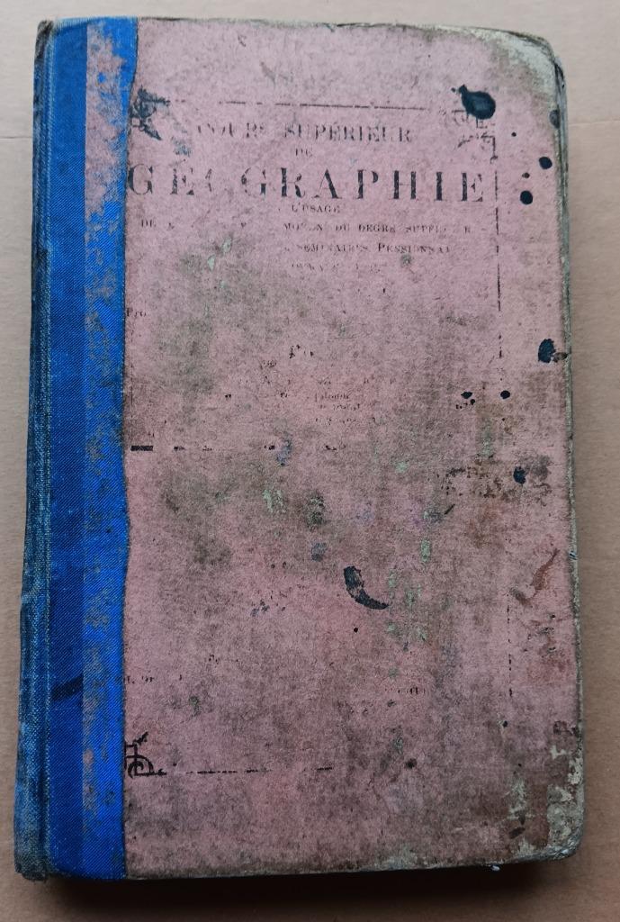 Cours supérieur de géographie par Alexis M.G. 1899, Enlèvement