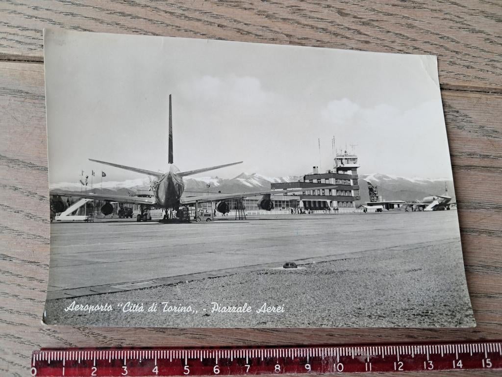 Oude pk, luchthaven Torino, Ophalen of Verzenden