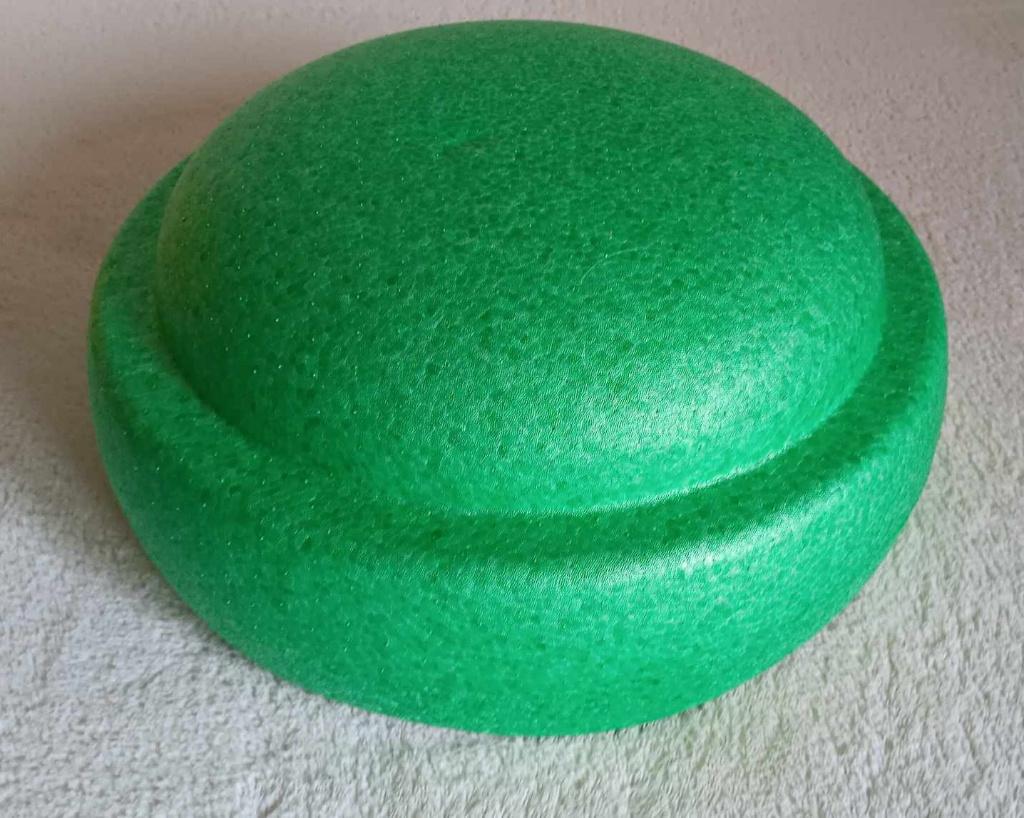 Stepping Stone / stapsteen - groen - deukje bovenaan, Ophalen, Gebruikt