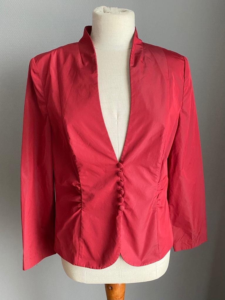 Rode blazer Vera Mont maat 42, Verzenden, Maat 42/44 (L), Zo goed als nieuw, Jasje