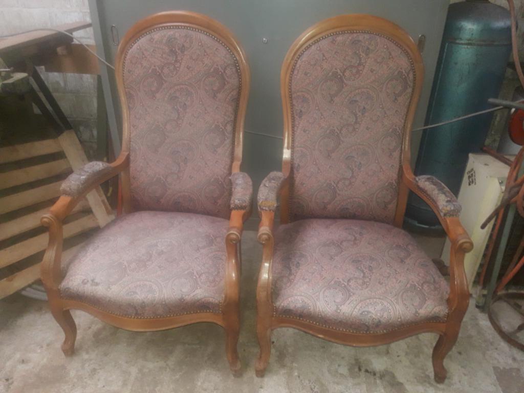 2 antieke stoelen, Ophalen