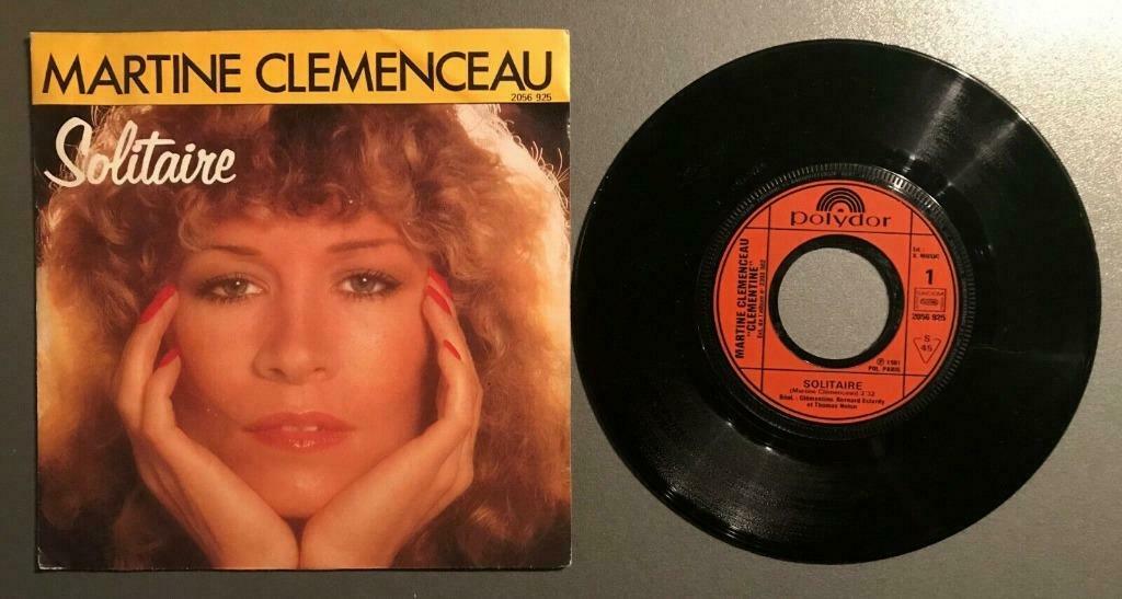 Vinyle de Martine Clemenceau, Ophalen of Verzenden, Gebruikt, Overige genres, Single