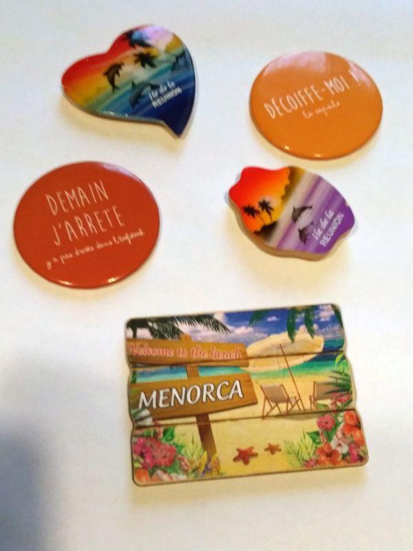 Lot de Magnets de Frigo, Envoi, Comme neuf, Tableau magnétique