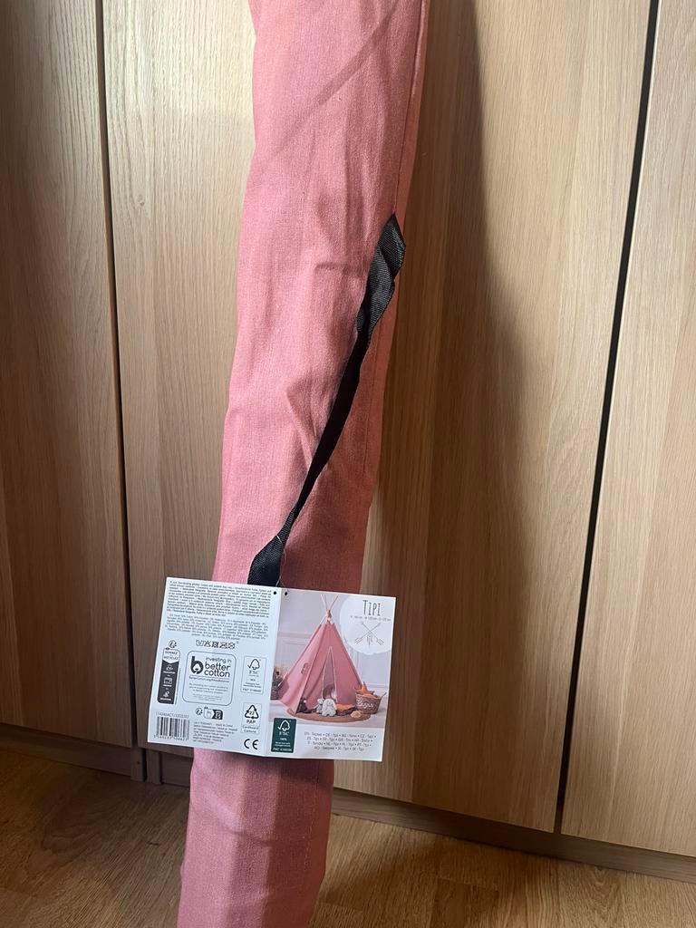 Tipi tent, Ophalen, Zo goed als nieuw