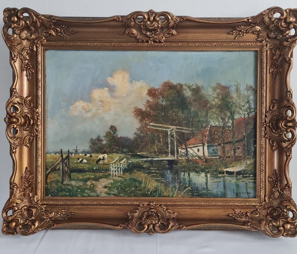 Peinture scolaire néerlandaise, Antiquités & Art, Enlèvement ou Envoi