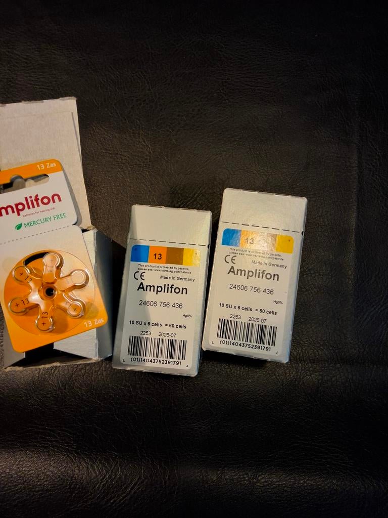 Battery amplifon, Enlèvement