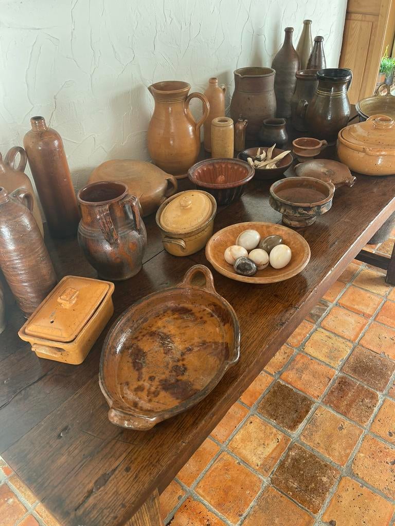 Oud aardewerk, Ophalen