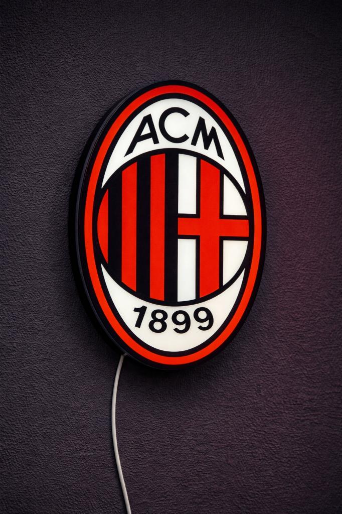 AC Milan Lightbox LED – Mancave Decoratie, Verzamelen, Merken en Reclamevoorwerpen, Nieuw, Lichtbak of (neon) lamp, Verzenden