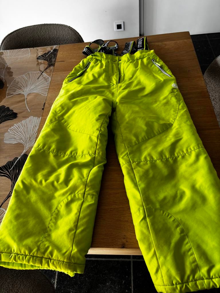 10 jaar oude skibroek met bretels, Ophalen of Verzenden, Gedragen, Broek
