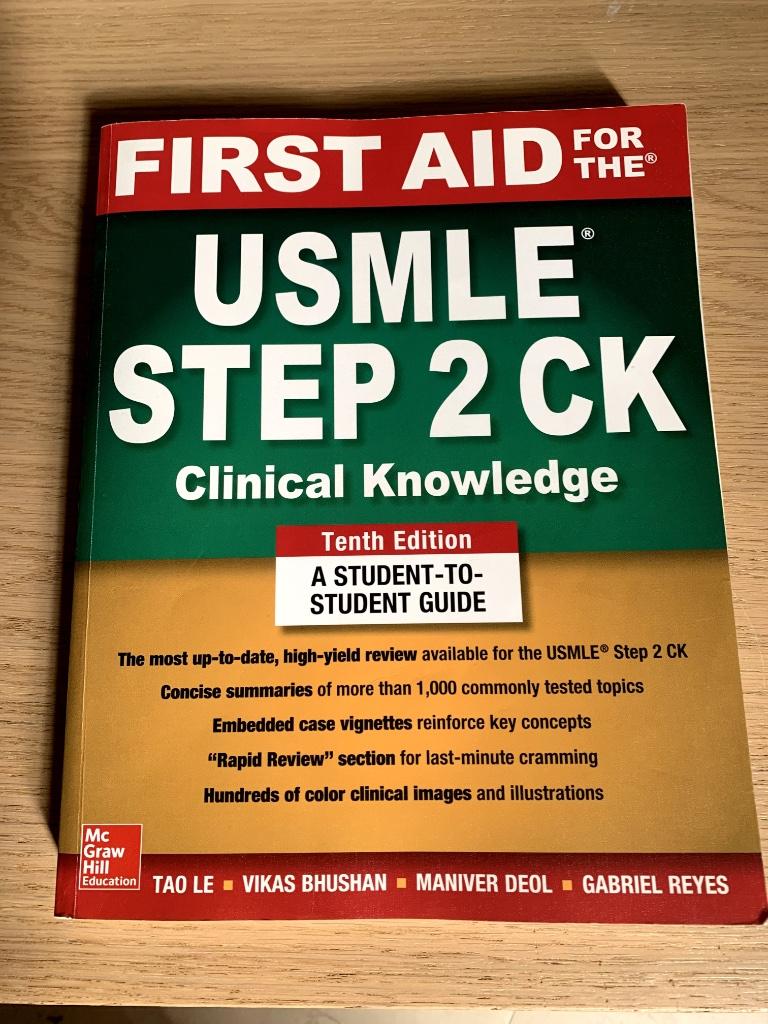 USMLE Step 2 CK - 10th edition - beperkte aanduidingen, Hoger Onderwijs, Gamma, Mc Graw Hill, Ophalen