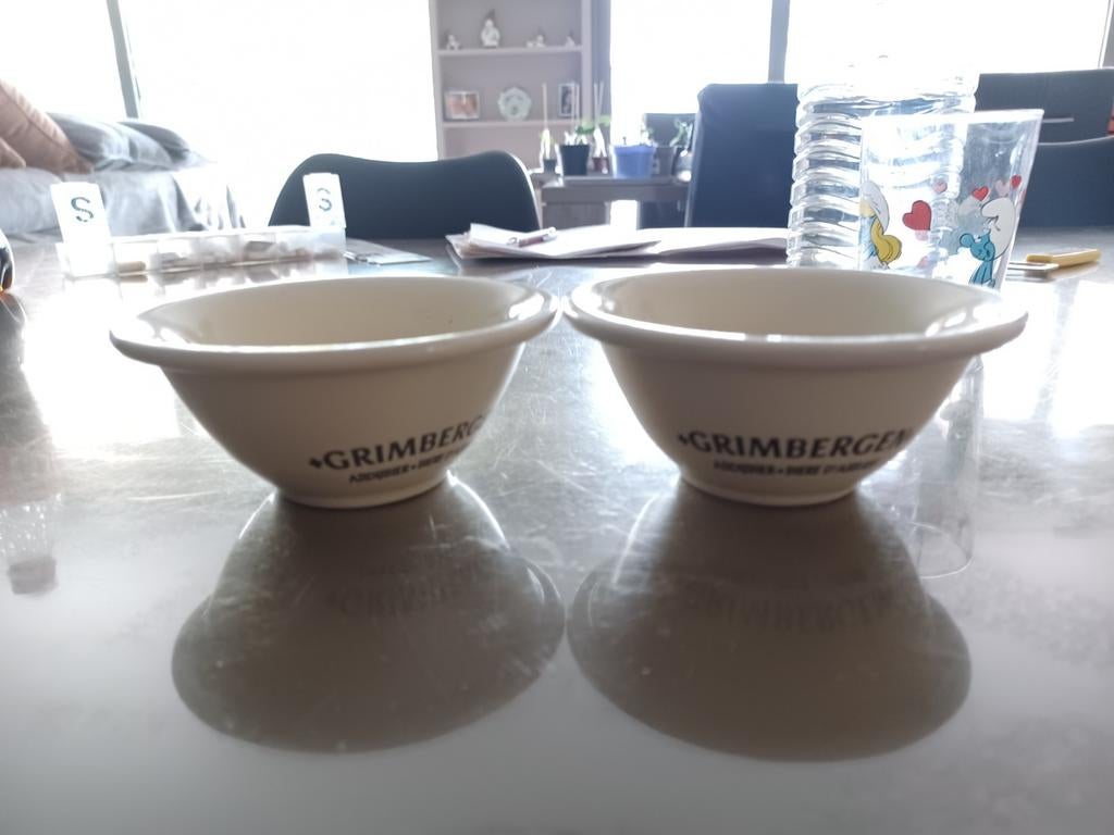 2 x grimbergen Aperitief schaaltjes, Enlèvement ou Envoi, Neuf