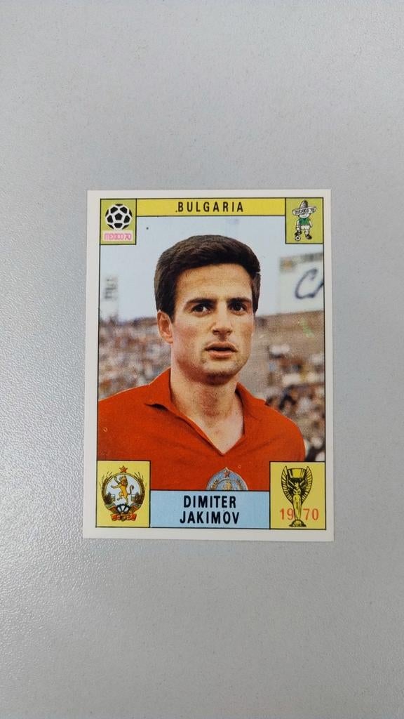 Panini Mexico 70 : Bulgarie - Dimiter Jakimov, Enlèvement ou Envoi, Comme neuf