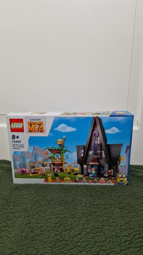 Lego 75583 Minions & Gru's Family Mansion, Verzenden, Lego