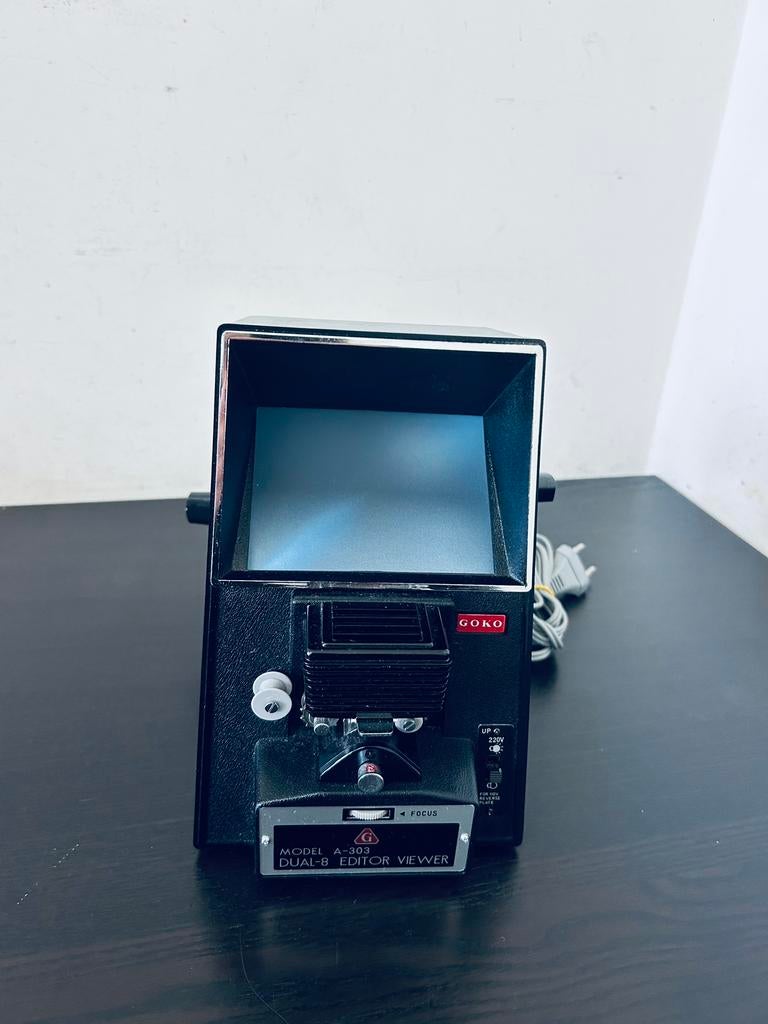 Vintage Goko Dual-8 Model A-303 Super 8 Editor Viewer, Ophalen of Verzenden