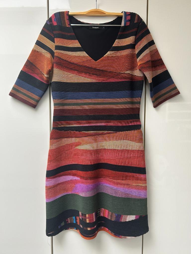 Robe multicolore Desigual - Taille M *, Taille 38/40 (M), Enlèvement ou Envoi, Autres couleurs, Comme neuf