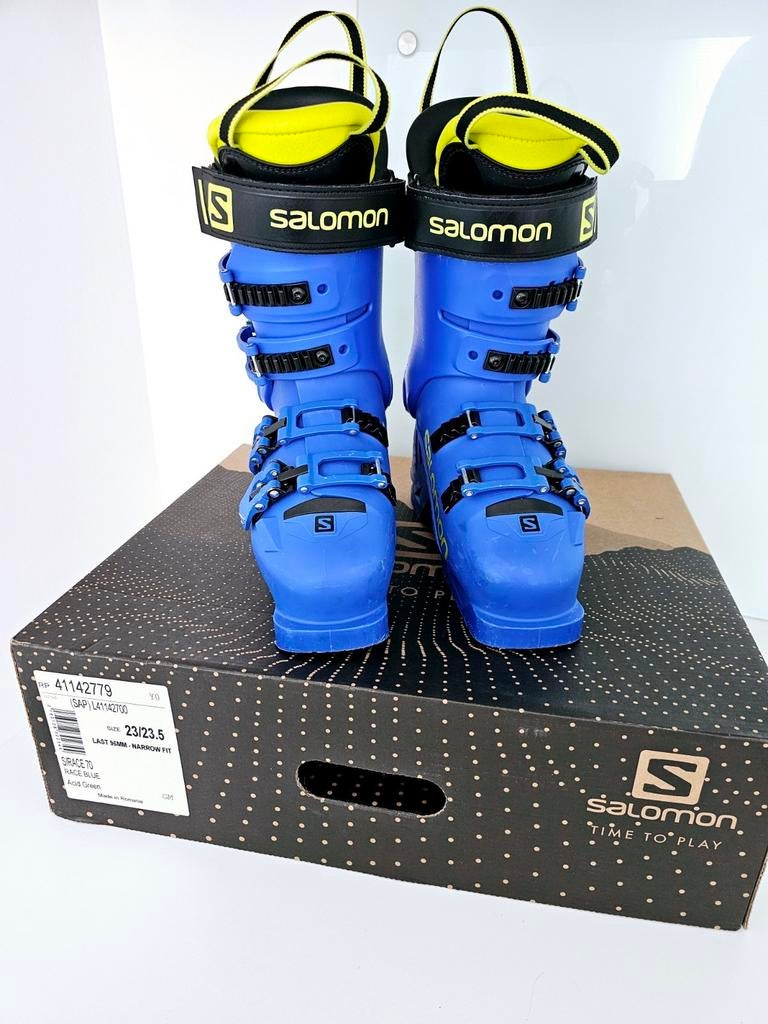 Bottes de ski Salomon S/race70 23/23.5, Sport en Fitness, Skiën en Langlaufen, Ophalen of Verzenden, Gebruikt, Ski, Salomon