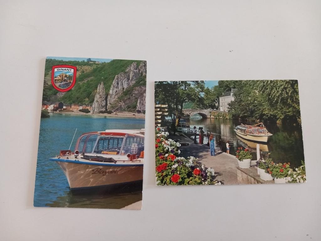2 cartes postales : Dinant, Belgique, Ardennes, Anseremme, B, Collections, Enlèvement ou Envoi, Non affranchie, Namur
